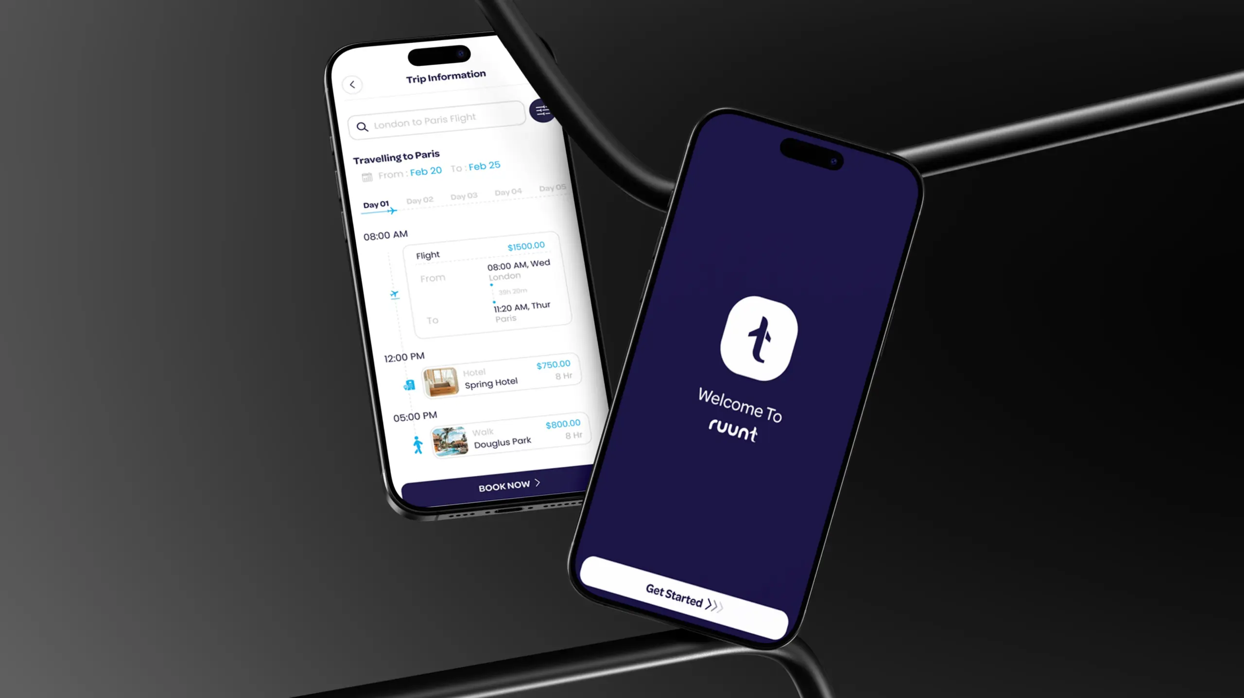 Ruunt Travel App